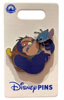 Disney Parks Jumba Jookiba Stitch Pin New with Card