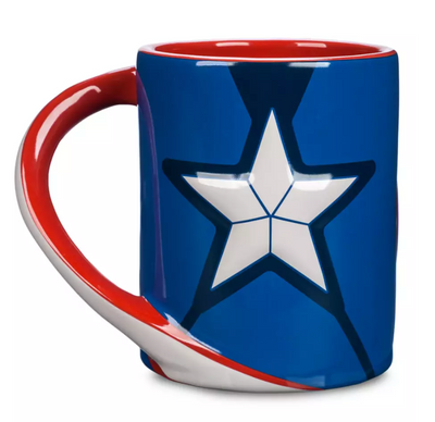 Disney Parks Marvel Captain America Coffee Mug New with Tag