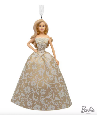 Hallmark Holiday Barbie 2025 Christmas Tree Ornament New With Box