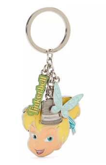 Disney Parks Tinker Bell Charm Keychain – Peter Pan New With Tag