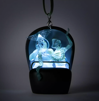 Disney Parks Haunted Mansion Opera Singers Doom Buggy Light Up Ornament New