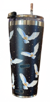 Universal Studios Harry Potter Waiting for My Letter Hedwig Tumbler New With Tag