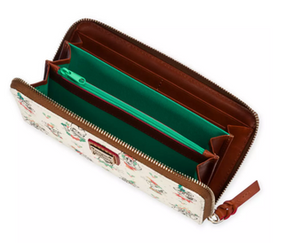 Disney Parks Disney Dogs Santa Paws Dooney & Bourke Wristlet Wallet New With Tag