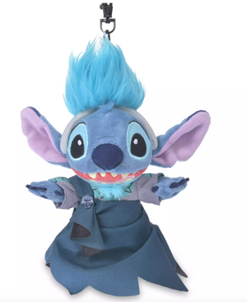 Disney Halloween Villains Stitch as Hades Plush Keychain Bag Charm New with Tag