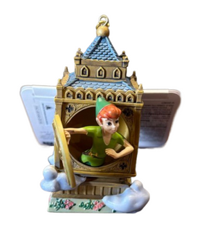 Disney Parks Peter Pan Big Ben UK Epcot Christmas Holiday Ornament New With Tag