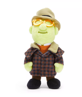 Disney The Muppet Christmas Carol Dr. Bunsen as Charity Collector Mini Plush New