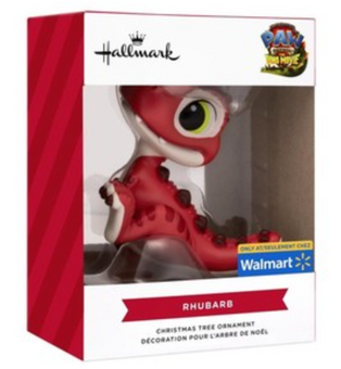 Hallmark PAW Patrol: The Dino Movie Rhubarb Christmas Ornament New With Box