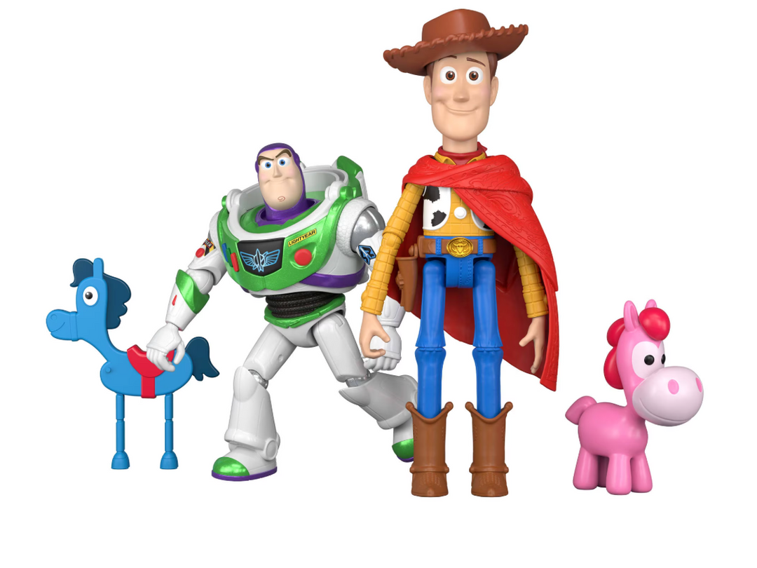Disney Pixar Toy Story 5 Woody & Buzz Lightyear Playscale Pack