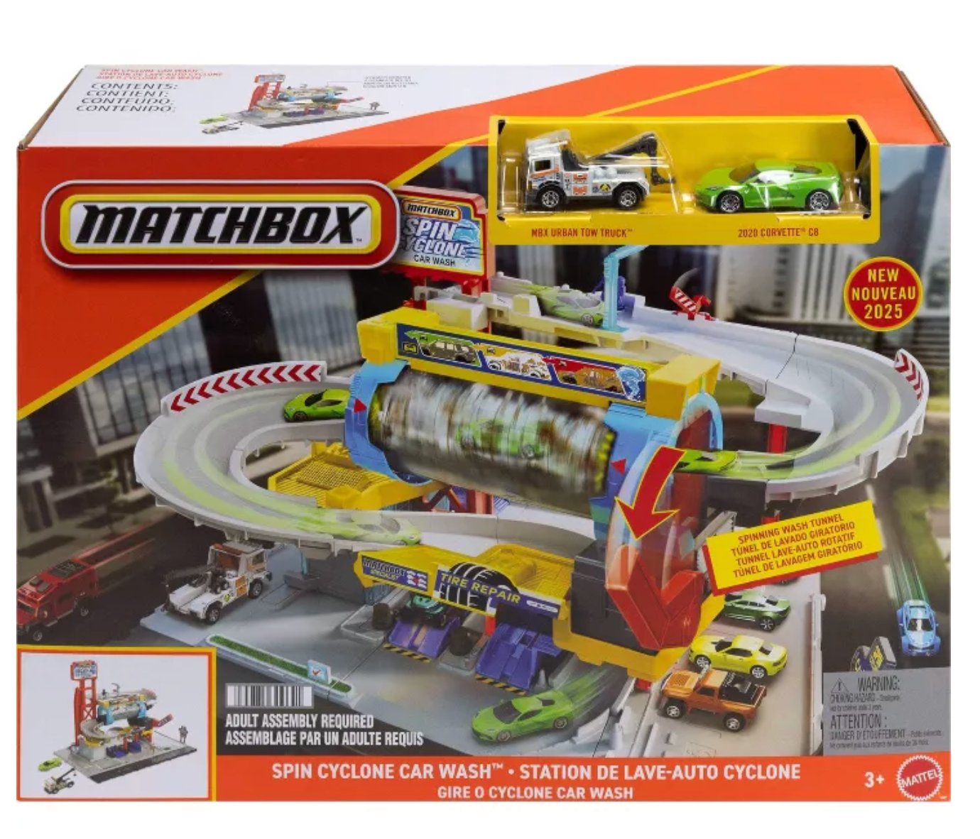 Matchbox Super Auto Center Toy Vehicle Playset - 33pk New With Tag