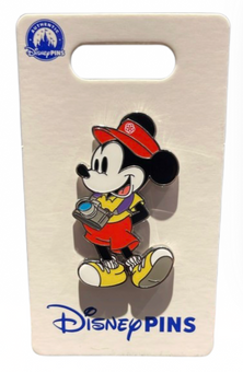 Disney Parks Epcot Showcase Mickey Mouse Traveler Pin New with Card