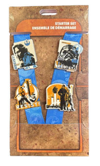 Disney Parks Star Wars Galaxy Edge Rebel Starter Pin Set New With Card