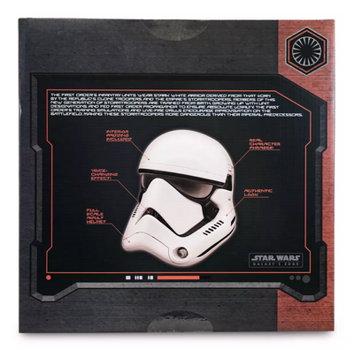 Disney Star Wars First Order Stormtrooper Voice Changing Helmet Galaxy's Edge