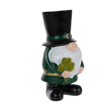 Hobby Lobby St. Patrick's Day Irish Lucky Shamrock Gnome Figurine New with Tag