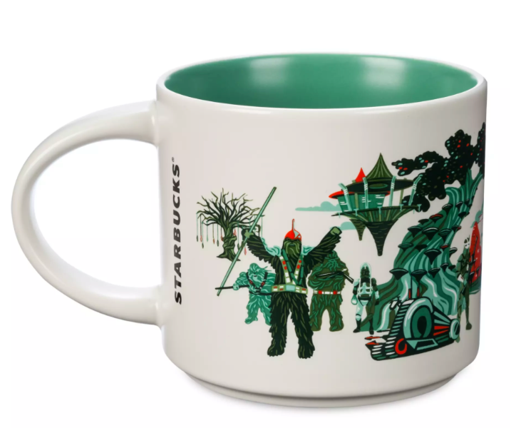 Disney Parks Starbucks Discovery Series Star Wars Kashyyyk Mug New