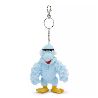 Disney Parks The Muppets Sam Eagle Plush Keychain Bag Charm New with Tag