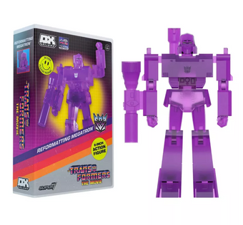 Transformers Deluxe Figure - Megatron (VHS) Toy New With Box