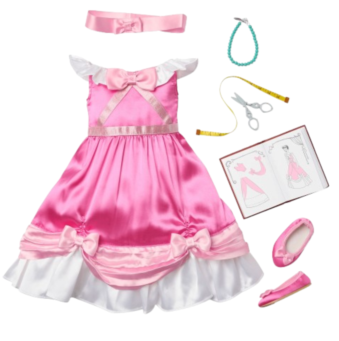 American Girl Disney Cinderella Ball Gown & Accessories for 18-inch Doll New