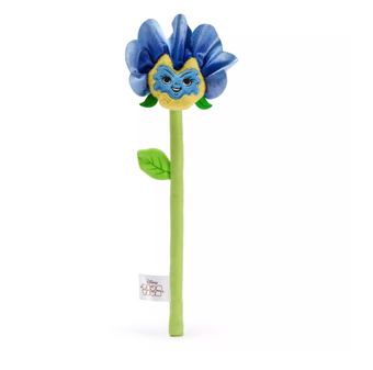 Disney Parks Bendable Blue Pansy Flower Alice in Wonderland Plush New with Tag