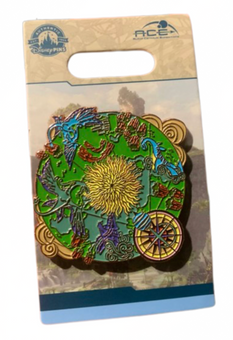 Disney Parks Pandora Avatar Way of Water Ace Banshee Circle Pin New with Card