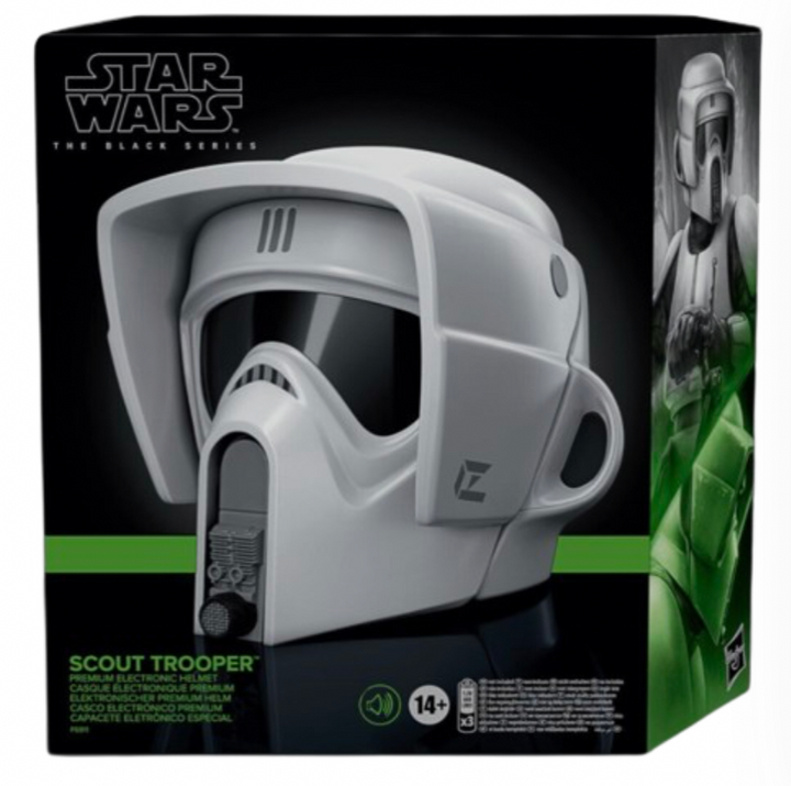 Star Wars The Black Series Scout Trooper Premium Electronic Helmet
