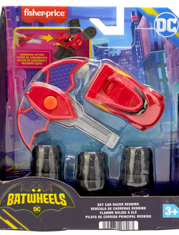Disney Fisher-Price DC Batwheels 1:55 Scale Redbird, 5 Pieces Toy New With Box