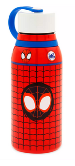 Disney Parks Spider-Man Stainless Steel Water Bottle New With Tag