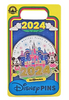 Disney Parks 2024 Mickey Minnie Most Magical Place on Earth Pin New With Card