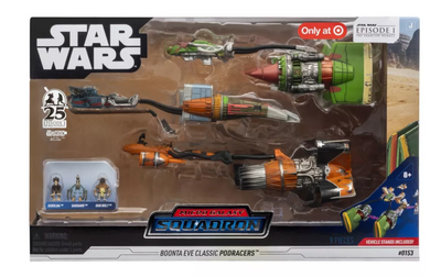 Disney Star Wars Micro Galaxy Squadron Boonta Eve Classic Podracer Vehicles New