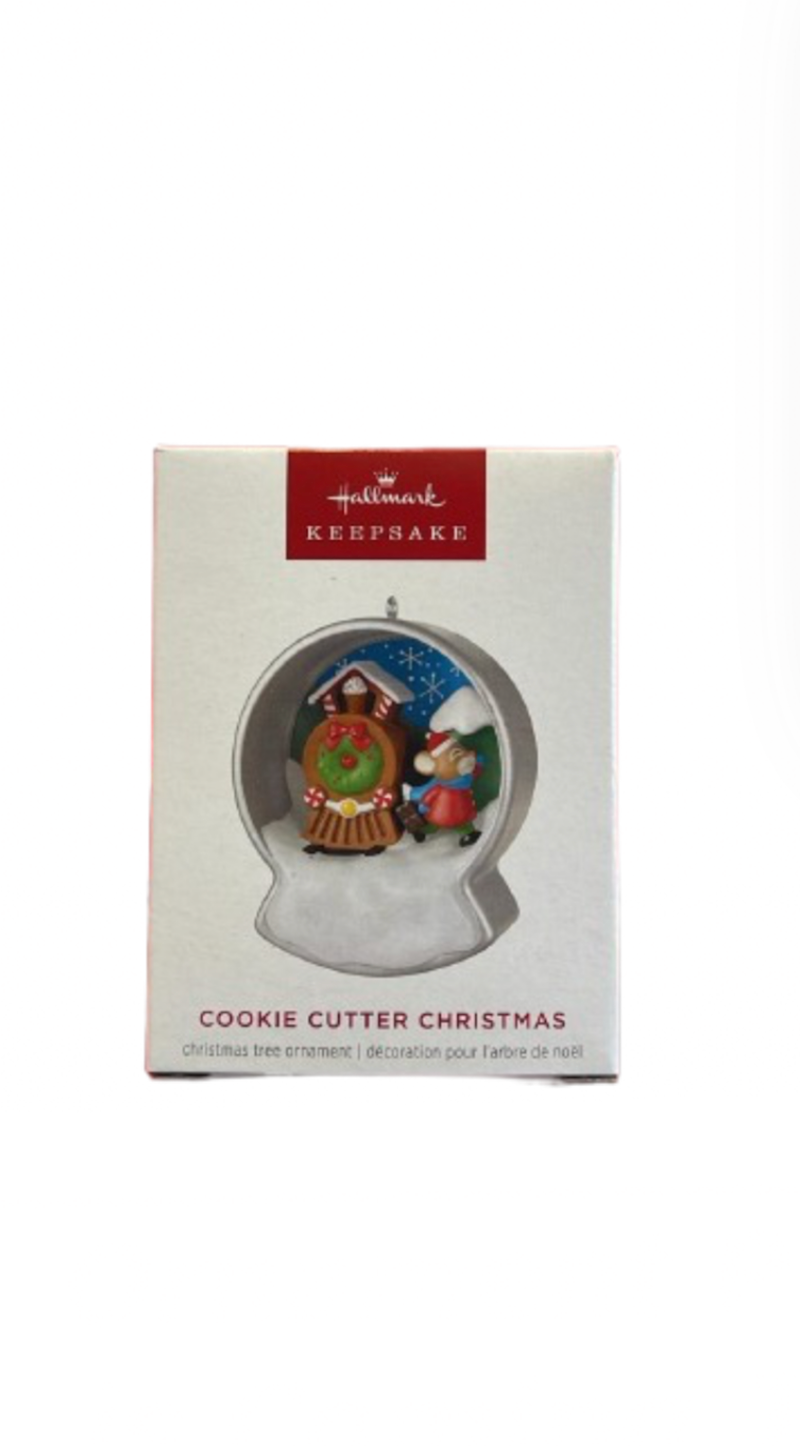 Hallmark 2025 Keepsake Cookie Cutter Christmas Ornament New with Box