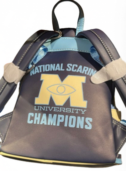 Disney Parks Pixar Monsters Inc. Company Loungefly Mini Backpack New With Tag