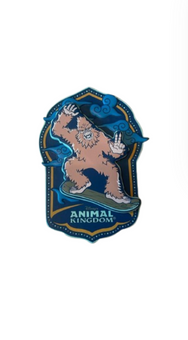 Disney Parks Animal Kingdom Expedition Everest Yeti 3D Magnet New