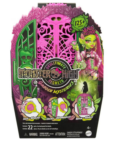 Monster High 10.5" Skulltimate Secrets Garden Mysteries Playset Toy New with Tag