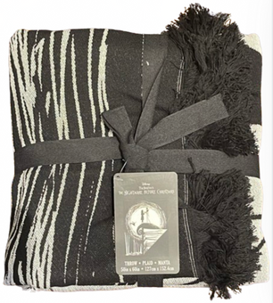 Disney Parks Nightmare Before Christmas Jack & SallyThrow Blanket New With Tag