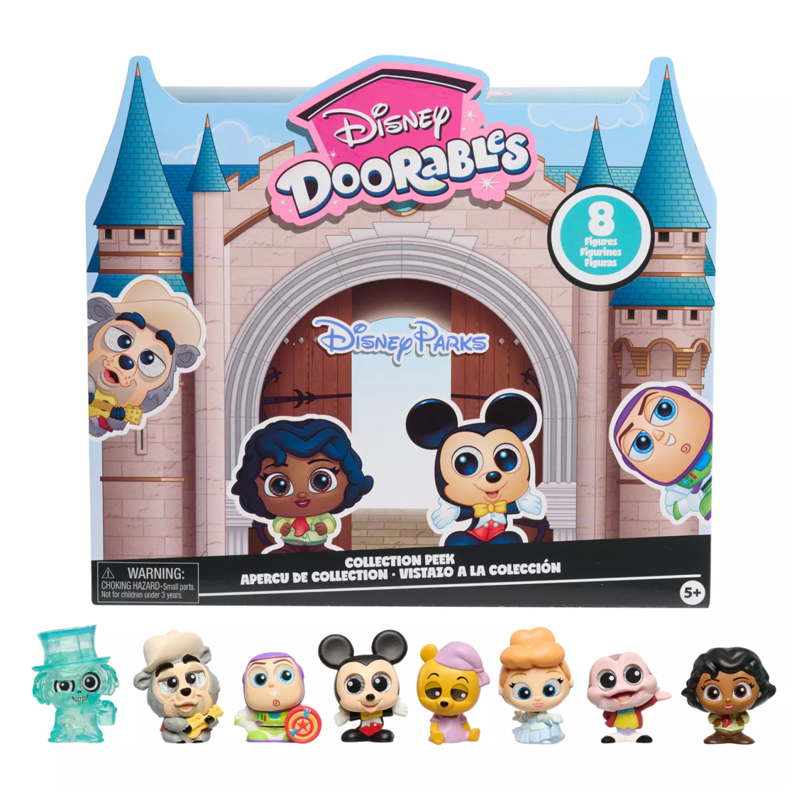 Disney Parks Doorables Collection Peek Figure Set Mystery New With Box