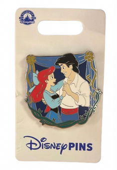Disney Parks ARIEL AND ERIC DANCING The Little Mermaid Pin New with Card