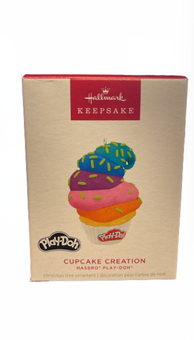 Hallmark 2024 Keepsake Hasbro Play-Doh Cupcake Creation Christmas Ornament New