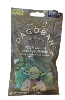 Disney Parks Star Wars Mandalorian Dagobah Delights Sour Green Apple Gummies New