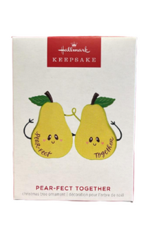 Hallmark 2023 Keepsake Pear-fect Together Christmas Ornament New with Box