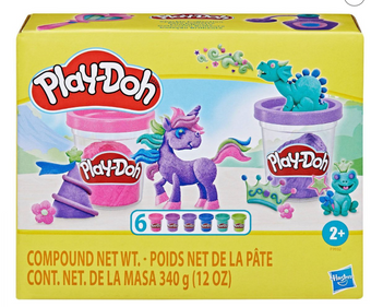 Play-Doh Sparkle Compound Collection 6pk Toy New With Box