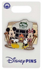 Disney Parks Wilderness Lodge Mickey And Minnie Fireplace Pin New With Card