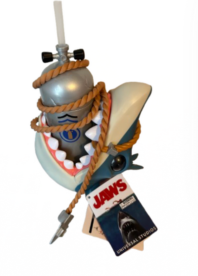Universal Studios Jaws 50th Anniversary Sipper Cup Shark and Tank Carrier New