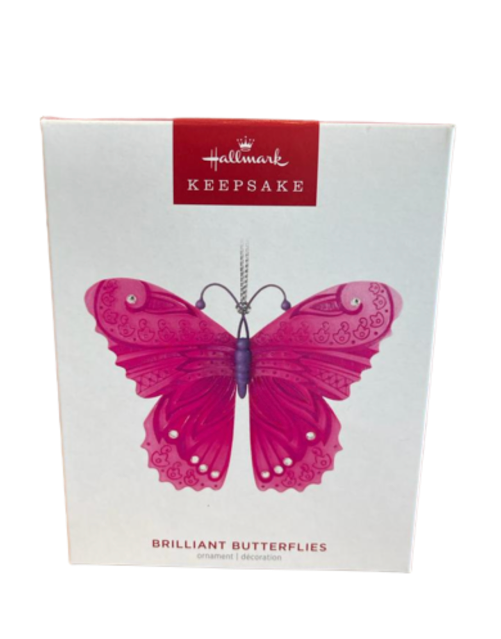 Hallmark 2023 Keepsake Brilliant Butterflies Christmas Ornament New with Box