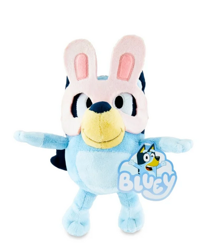 Bluey Easter 10-Inch Plush Bunny Glasses New With Tag