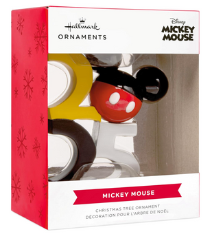 Hallmark Disney Mickey Mouse Icon 2025 Christmas Ornament New With Box