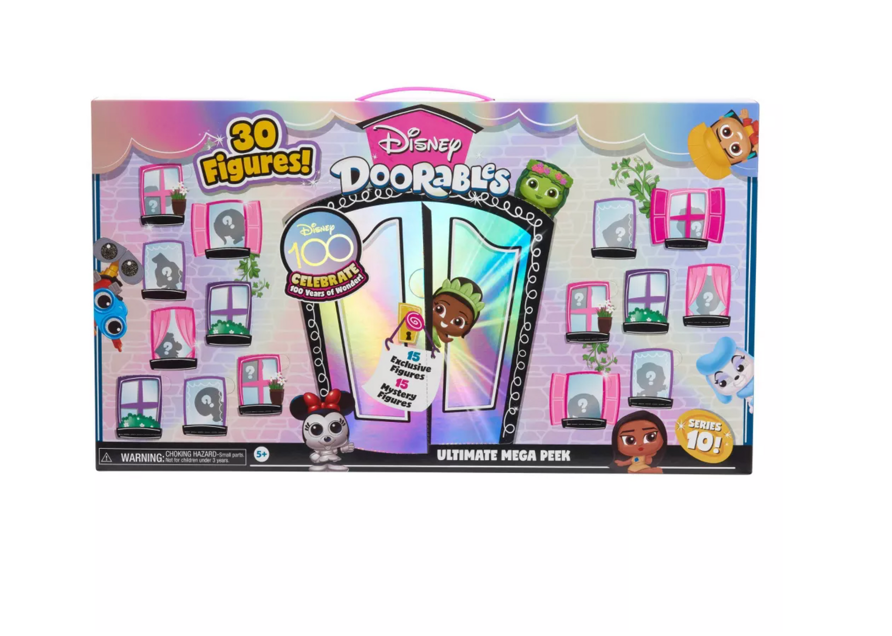 Doorables Box Disney Doorables 30 Figures Series 10 Disney 100 Ultimate Mega Peek Ne ...