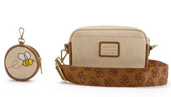 Disney Parks Loungefly Winnie the Pooh Crossbody Bag and Coin Purse New w Tag