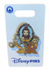 Disney Parks Beauty and Beast Lumiere Cogsworth & Belle Mirror Pin New With Card
