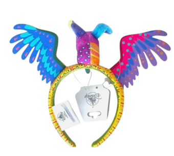 Disney Parks 2026 Coco Dante Ear Headband UV Reactive for Adults New with Tag