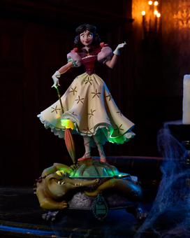 Disney Parks The Haunted Mansion Sarah Sally Slater Light Up Figure Figurine New