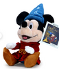 Disney Mickey Fantasia Sorcerer 8" PHUNNY Plush Toy By Kidrobot New With Tag